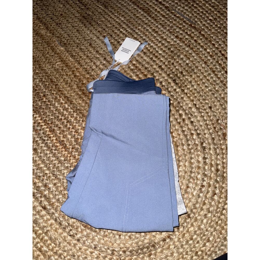 High Waisted Zamora Jogger Scrub Pants in light blue size xxs - NEW